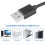 2 Pack USB 5V to 12V 4 Pin Fan Speed Adapter Controller Supported PC Cooling Fan 3
