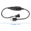 2 Pack USB 5V to 12V 4 Pin Fan Speed Adapter Controller Supported PC Cooling Fan 7
