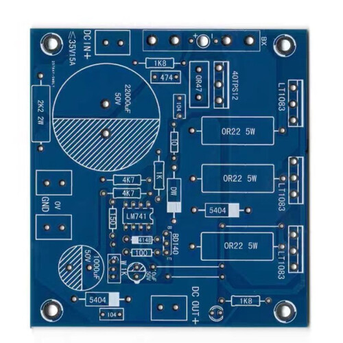 LT1083 LT1084 LM338 Chip Parallel Voltage Regulator Board Linear Voltage Regulator Board Version 2 1