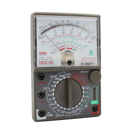 2X Analoges Multimeter De-960Tr Ac  Volt Ohm Stromprüfung Elektrischer Multitester 1