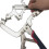 10 Inch C Clamp Locking Pliers Three  Locking Pliers Adjustable Width Holding for 2" to 5" Locking Grip 6