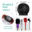 1000 Pcs Disposable Microphone Cover Non Woven Handheld Microphone Windscreen Mic Cover 7