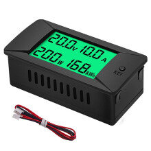 200V 100A Voltmeter Voltage Power  Meter LED Ampermeter Power Detector Multi-Function Meter Built-in Shunt 100A