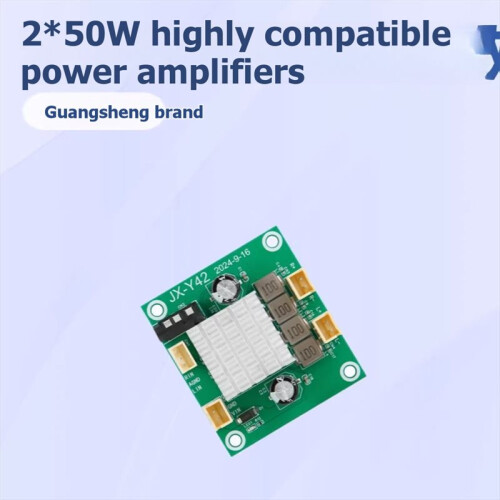 100W High Power Amplifier Board BT MP3 Decoder 26V Wide Voltage Car Audio Player W/H USB/FM/Recording/Hands Free Control 1