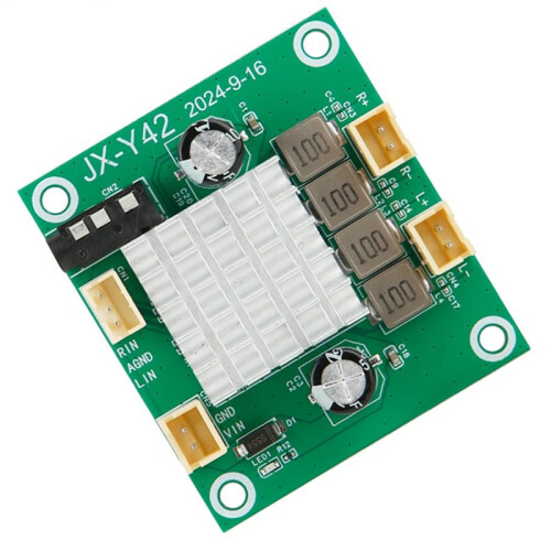 100W High Power Amplifier Board BT MP3 Decoder 26V Wide Voltage Car Audio Player W/H USB/FM/Recording/Hands Free Control