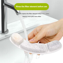 Filtro de Repuesto para Fuente de Agua para Gatos WF050/WF060, Filtros para Dispensador de Agua para Mascotas, Accesorios para Fuentes de Agua, 12