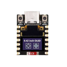 ESP32-C6 -Entwicklungsboard Unterstützt 2,4-GHz-WLAN und RISC-V Low Power mit 0,42-Zoll-OLED-Display