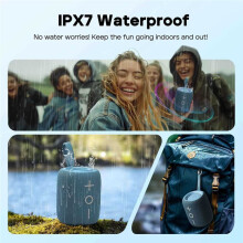 StormBox +  Speaker 12W Portable Wireless Waterproof Speaker 360 Surround Sound Outdoor Hiking Travel B