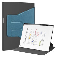 Fodral för  Paper Pro 11,8 Tums Skyddsfodral med Pennhållare-360 Roterande Skyddsstativ Överdrag Blå Sjön