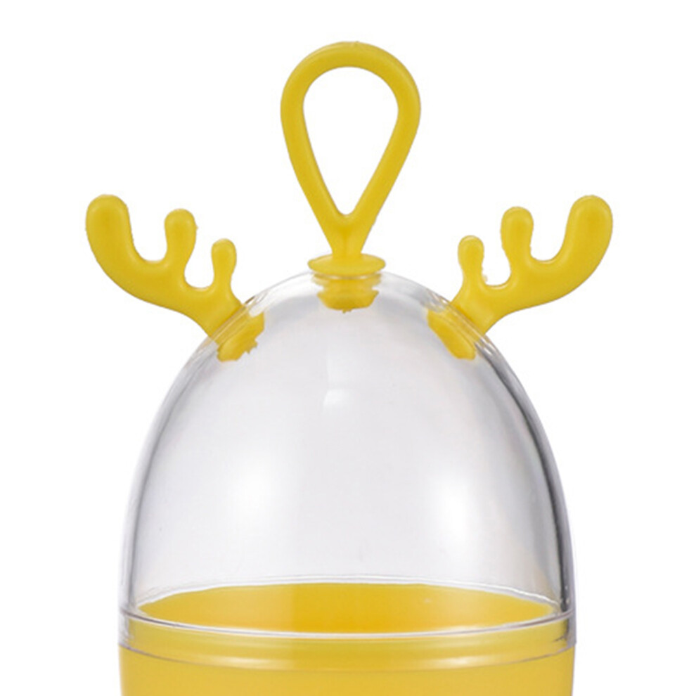 Yellow Hanging Sponge Holder Dustproof Box
