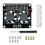 RPI Dual Cooling Fan Shield Expansion Board for Raspberry Pi 5B/4B/Zero with LED RPI Radiator DIY Projects Electronic 1