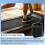 4 Pack Stackable Treadmill Incline Riser Blocks, Height Lift for Leveling & Uphill Training, for Gym and Home 4