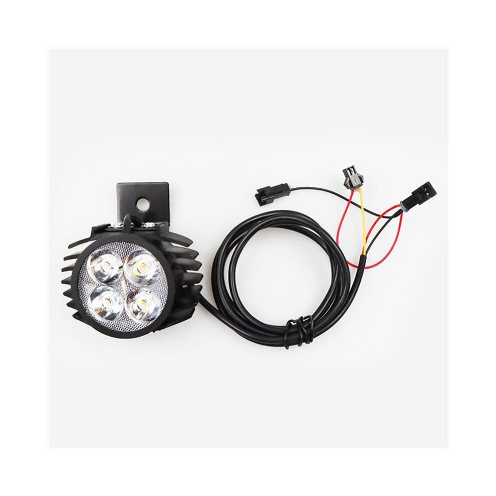 Headlight With Horn For M4/M4 Pro Electric Scooter 12-80V 2 In 1 Horn And Lights Night Safety Warn Lamp 6033283147081