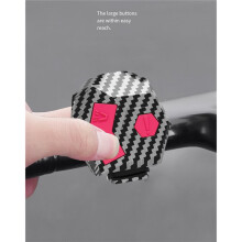 120 DB Högt Horn Stöldskyddsklocka Typ-C Uppladdningsbar Elektronisk Cykelscooter Dörrklocka Styre Cykeluppmaningsverktyg