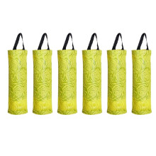 Plastic Bag Storage Rack, Kitchen Grocery Garbage Bag Round Storage Bag Sundries Wall Storage Box Kitchen Storage Yellow