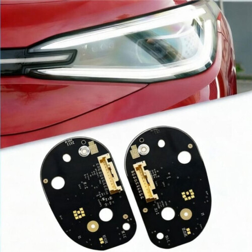 1Pair Front Headlight LED Daytime Running Light Chip Board for  ID4 2021-2024 Turn Signal White Light Source PCB Board 2
