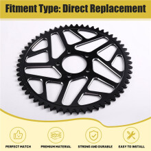 Motorcycles Rear Chain Sprocket for Lightbee X S X160 X260 Talaria Sting Chain Sprocket 58T