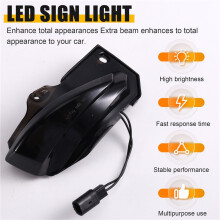 Side Door Wing Mirror Light for 2019 - 2022 81730-02160 81740-02050 Rear View Turn Signal Blinker Lamp