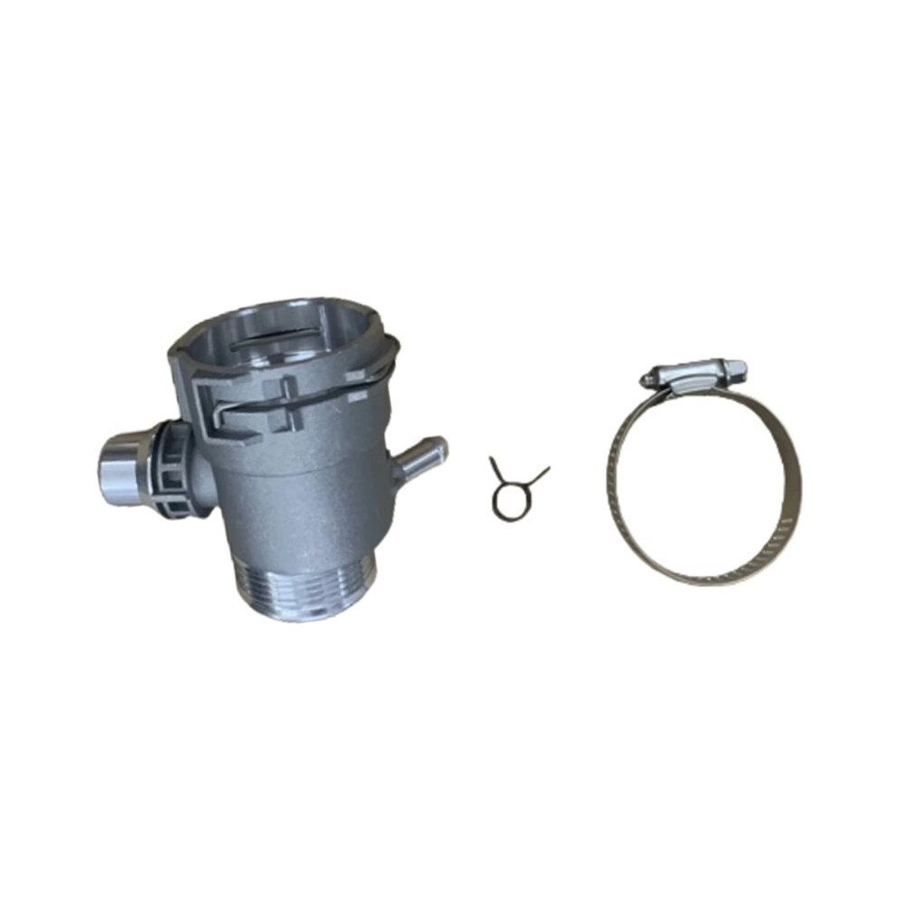 7622451 Car Cooling System Aluminium Engine Coolant Hose Connector Flange For 17127619684 Light 4711899864081
