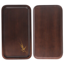 Bamboo Food Platter with Tea Tray Function
