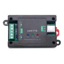 Serial Port Converter Module with Guide Rail DB9 Male/USB-B Interface U44P-FTB USB 422 485 PRO(FT232,TB, CB)