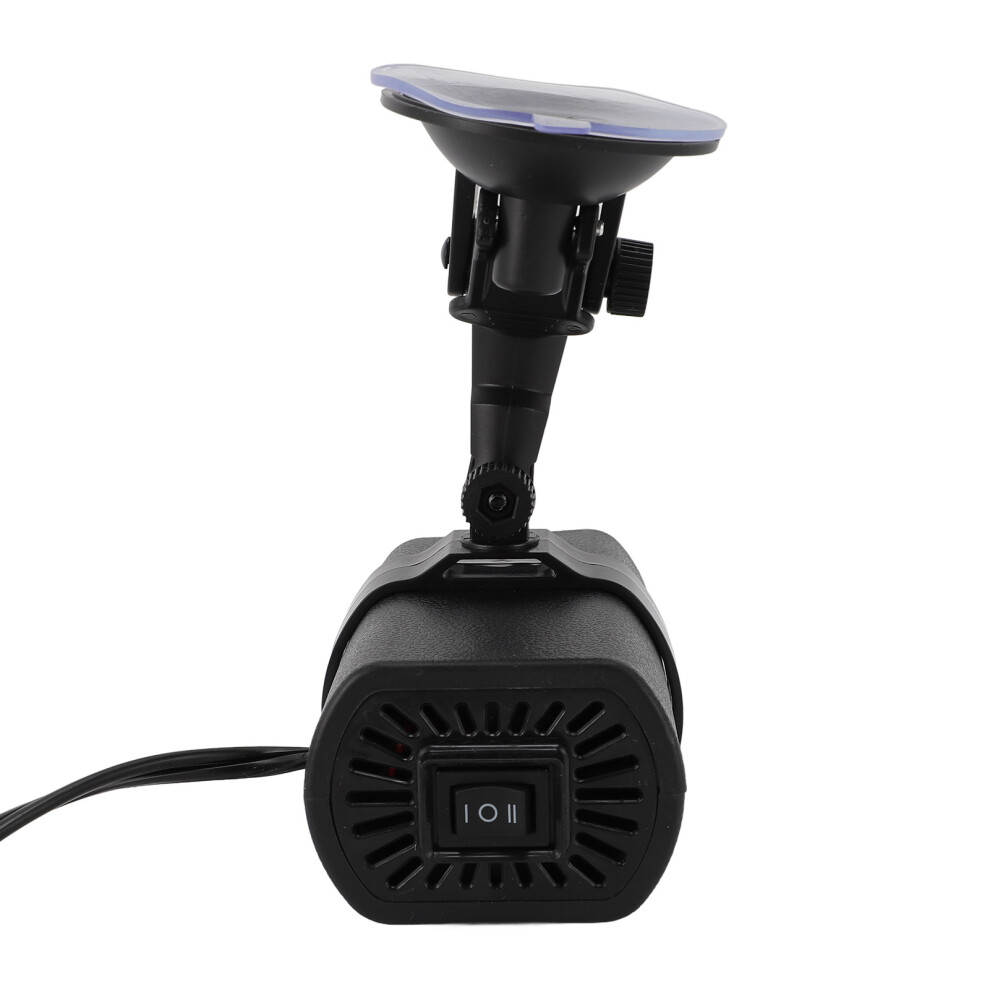 Black 12V Car Heater 150W Defogger