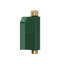 Controlador Válvula Inteligente con Temporizador Agua WiFi Tuya,Entrada y Salida Latón,Resistente Agua IP65,Control por Voz Mediante
