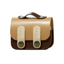 For AirPods 4 Earphone Case 3D Luxury Schoolbag Phone Case Silicone Cartoon Headphone Box with Pendant Cover B