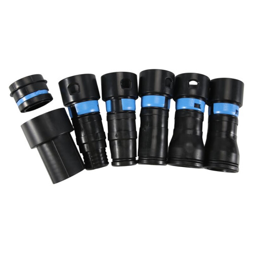 Quick Click Expanded Power Tool Adapter Set for Dust Collection,Most Woodworking Power Tools,Sanders,and Shop Vacuums
