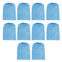 10 Pairs Waterproof Thick Plastic Disposable Rain Shoe Covers High-Top Anti-Slip for Women Men