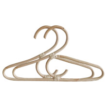 2Pcs Rattan Clothes Hanger Nordic Style Kids Garments Organizer Rack Children Hanger Kids Room Decor Hangers for Clothes