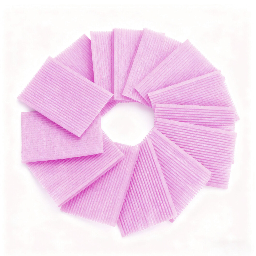 Purple Hair Bang Holder Salon Sticker
