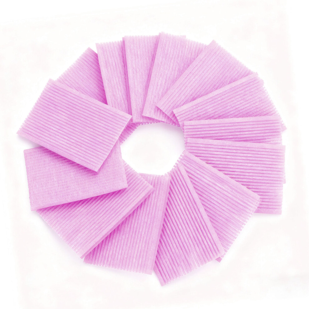 Purple Hair Bang Holder Salon Sticker
