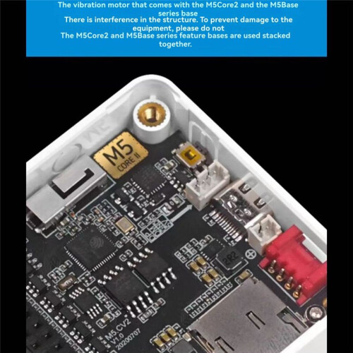 För M5Stack Core2 ESP32 IoT-Utvecklingskit ESP32-Baserad Inbyggd /Wi-Fi Kompatibel med MicroPython för