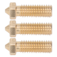 3 Stück Messing-Düsen 0,8 mm 3-Löcher Hoher Durchfluss 1,75 mm