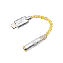 DAC HiFi-Kopfhörerverstärker USB-C-auf-3,5-mm-Klinkenkabel CX31993-Chip 32-Bit/384-KHz-Audiodecoder IEM-Verstärker