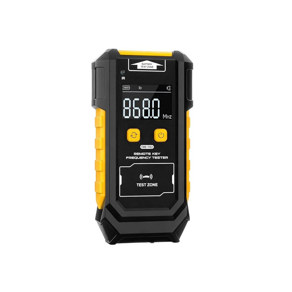 Re110 Car Key Frequency Tester Door Tv Rf Ir Remote Control Tester Detector Inspection Tool For 315 433 868 902 Mhz 4712131375785