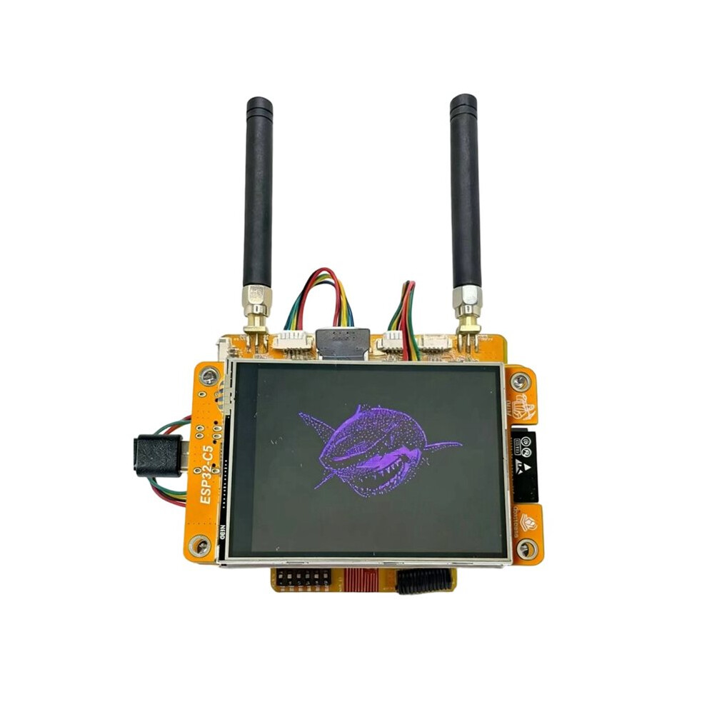 Nm-Rf-Hat-Cyd-C5 Display With 2.8Â³ Tft Lcd Touchscreen With Esp32-C5 6Mb Flash 8Mb Psram Wifi 6 5G Band A 6033327604389