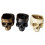Small Decorative Skull Pot Great For Cultivating dry-White 4