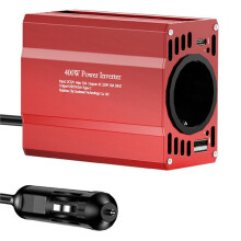 DC12V to AC 220V 50HZ Modified Wave Inverter Solar Car Power 400W Voltage Converter TYPE-C USB EU