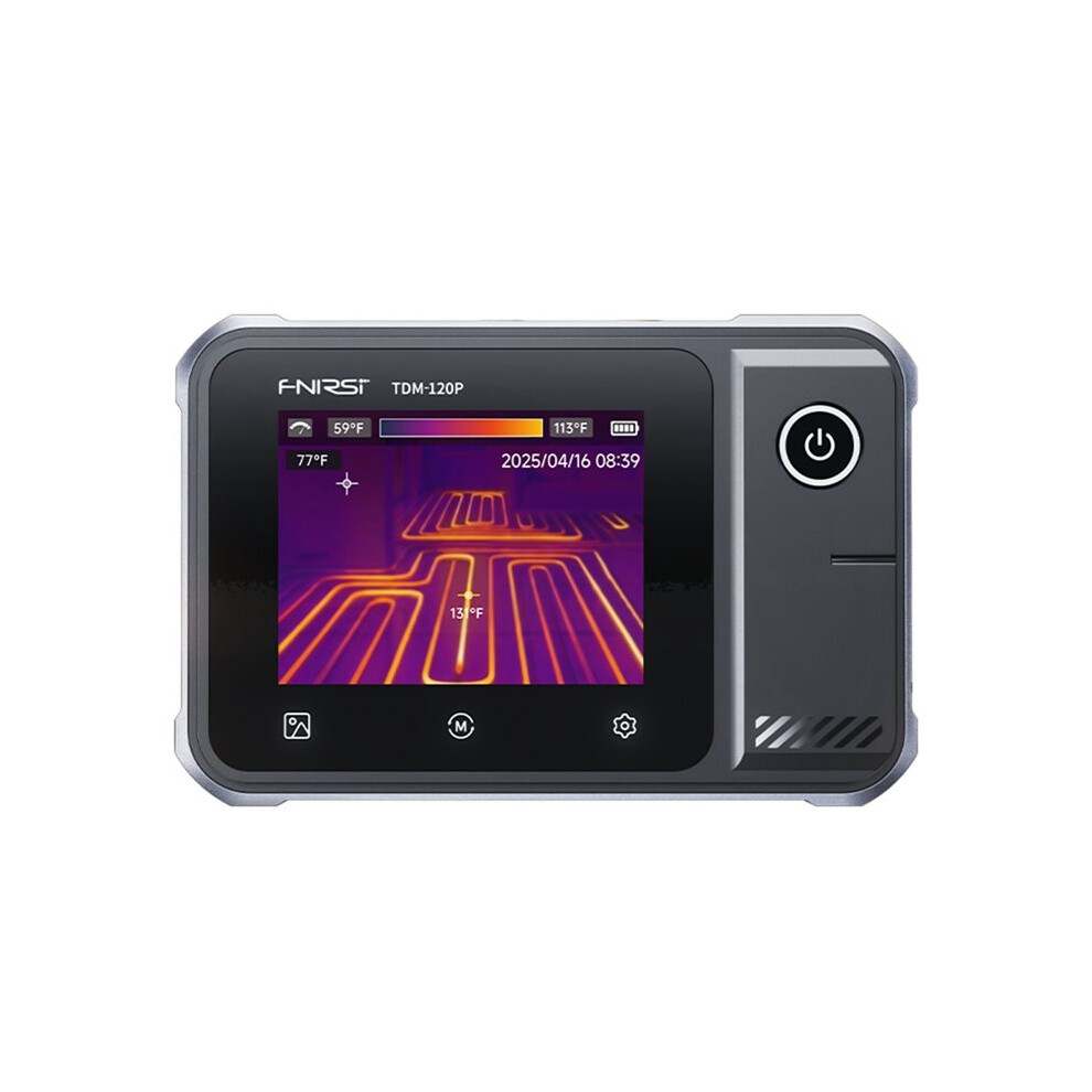 Tdm-120P 2-In-1 Thermal Imaging Multimeter Temperature Tester 120X90 Resolution -20C To 400C 2.8" Touchscreen Display 4714019420747