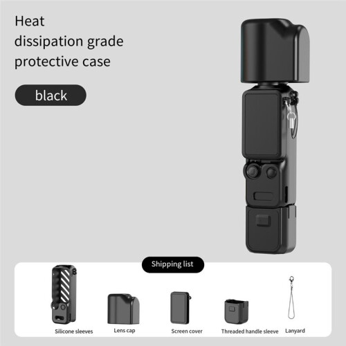 For  Osmo Pocket 4 Silicone Protective Case Camera Stabilizer Protective Cover Dustproof Accessories D 1