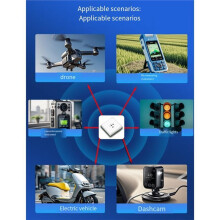GNSS-Positioneringsantenne met Hoge Precisie en Hoge Versterking, Ingebouwde GPS Beidou voor Navigatie, 1561.098-1602 MHz, IPEX-Connector
