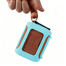 Custodia Protettiva In Silicone Antigraffio per Altoparlante per GO 5, Custodia Portatile per Altoparlante con Moschettone A