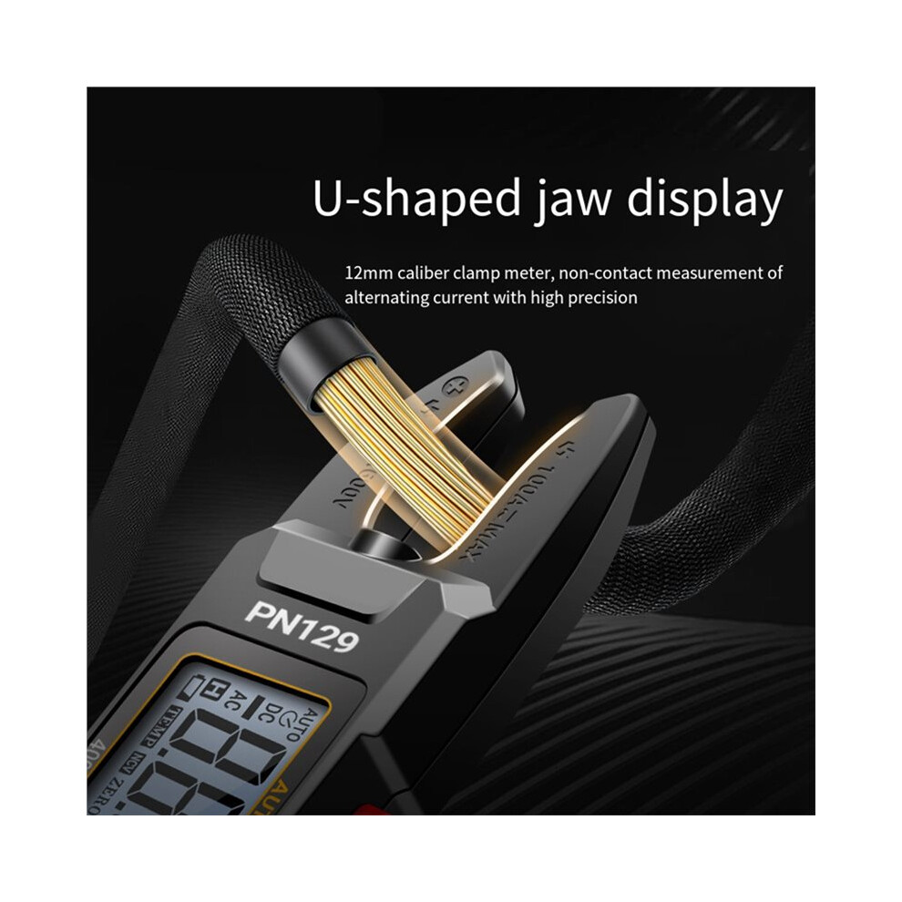 Aneng Pn129 Digital U-Clamp Meter 100A Ac/ 600V Ammeter Ncv Induction Auto-Ranging Multimeter 4000 Counts Electrician Tools 4713460671524