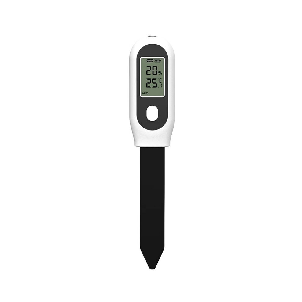 Tuya Zigbee Soil Moisture Sensor 3 In One Humidity Temperature Sunlight Meter Screen/App Control For Plants Pots Garden 4712669754793