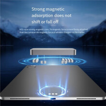 Cargador con Conector Inteligente de Carga Rápida de 18 W, Módulo de Cargador Inalámbrico Magnético con Funda Protectora para Pro de 11"