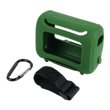 Custodia Protettiva In Silicone Antigraffio per Altoparlante per GO 5, Custodia Portatile per Altoparlante con Moschettone C