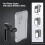 Quick Release Side Handle with  Shutter Cold Shoe 360 Rotation for  Android NEEWER Phone Cage 4