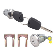 1set Lock Cylinder 9170Y8 1608746380 is Suitable for 107, C1, Aygo.